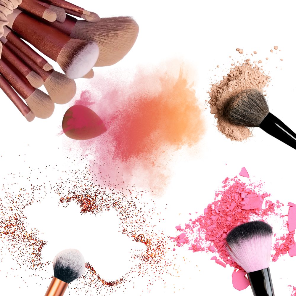 All-in-One Premium Brush Set – Perfect for Powder, Foundation, Eyeshadow & More