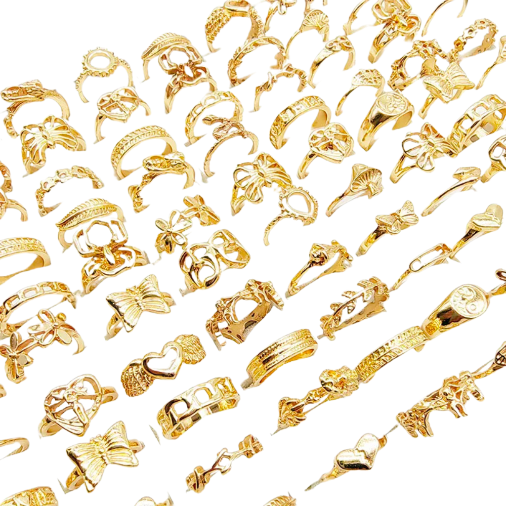 30pcs /Elegance and Creativity Rings Collection