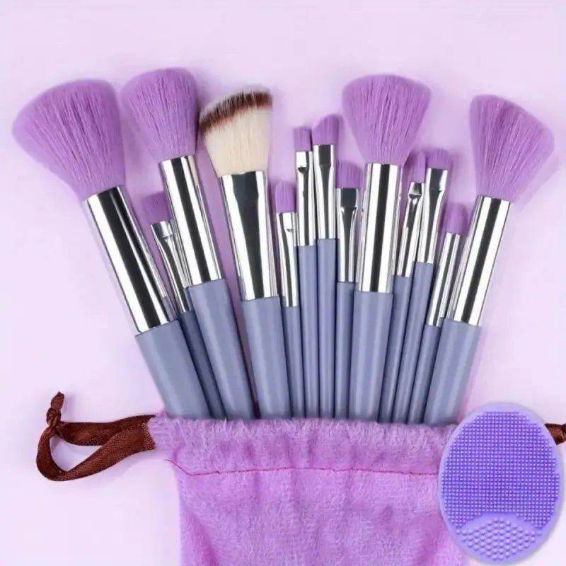 All-in-One Premium Brush Set – Perfect for Powder, Foundation, Eyeshadow & More