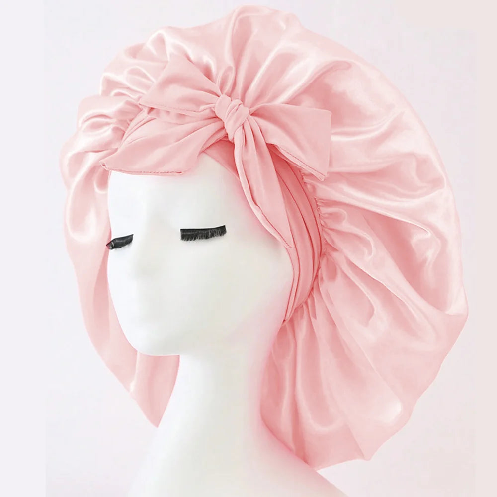 Elegant Sleeping Bonnet for Women & Men – Effortless Hair Protection