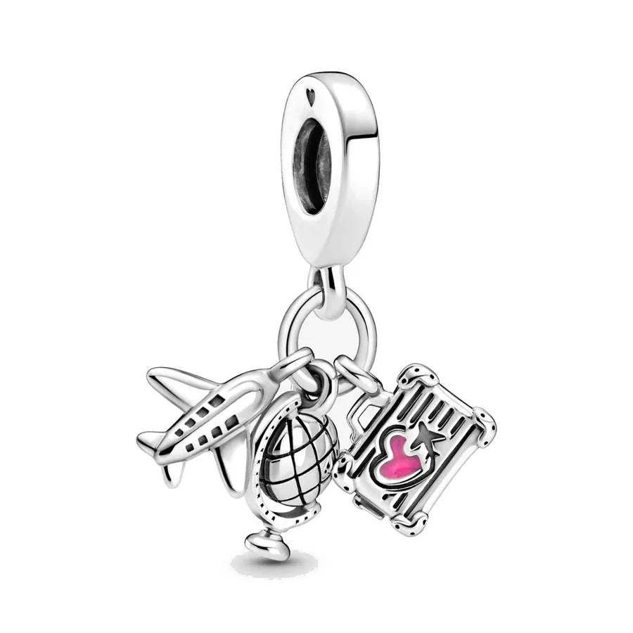 Accessories for bracelets made from 925 European silver, perfect for all family members and friends
