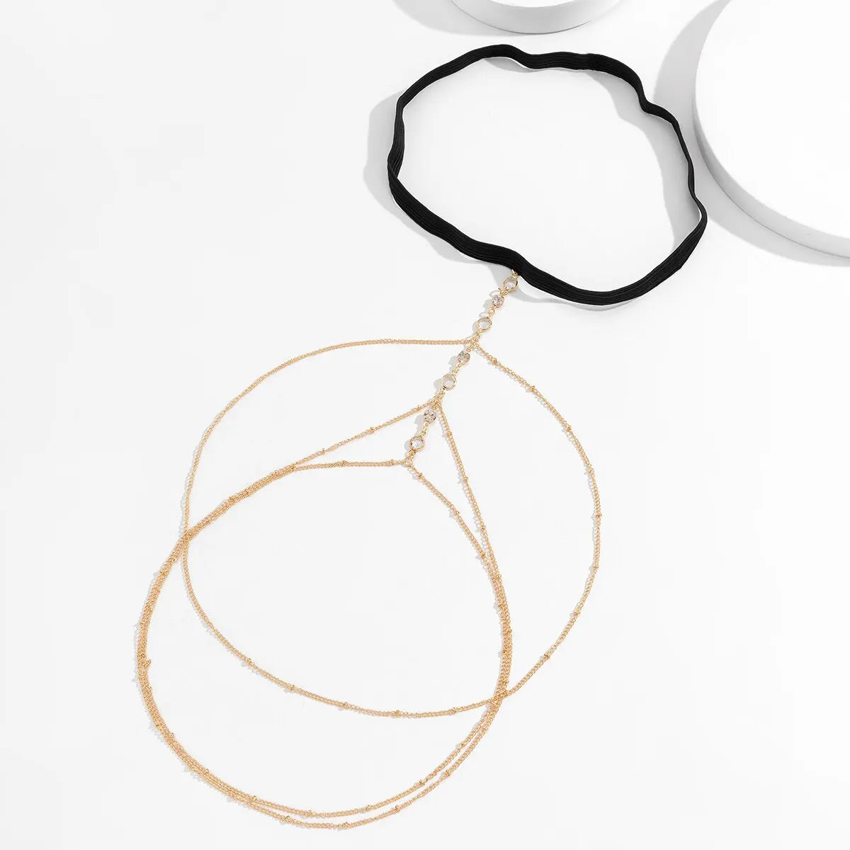 Bohemian Crystal Thigh Chain – Unique Summer Elegance with Sparkling Feminine Charm