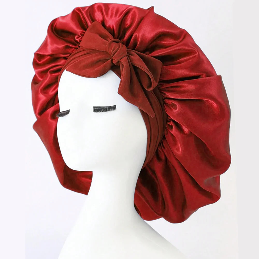 Elegant Sleeping Bonnet for Women & Men – Effortless Hair Protection