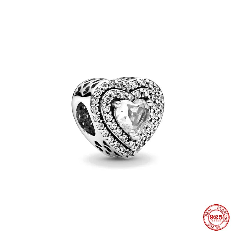 Accessories for bracelets made from 925 European silver, perfect for all family members and friends