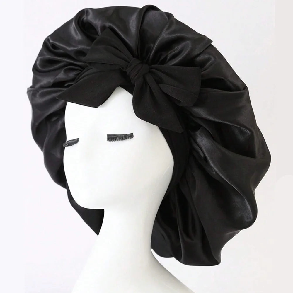 Elegant Sleeping Bonnet for Women & Men – Effortless Hair Protection