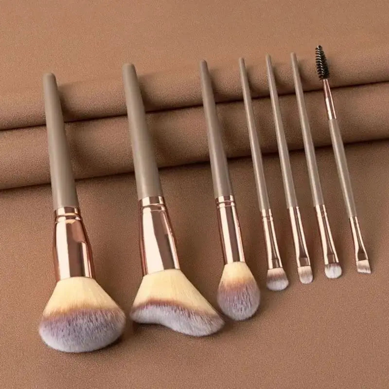 All-in-One Premium Brush Set – Perfect for Powder, Foundation, Eyeshadow & More
