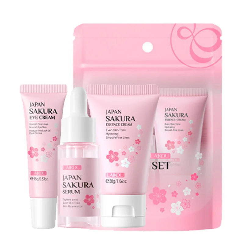 LAIKOU Luxury Set with Vitamin C & 24K Gold – Complete Glow & Premium Skincare Experience