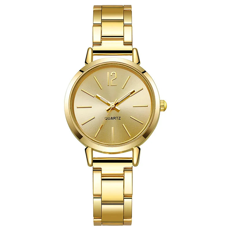 Golden Grace Duo Set: Watch and Bracelet