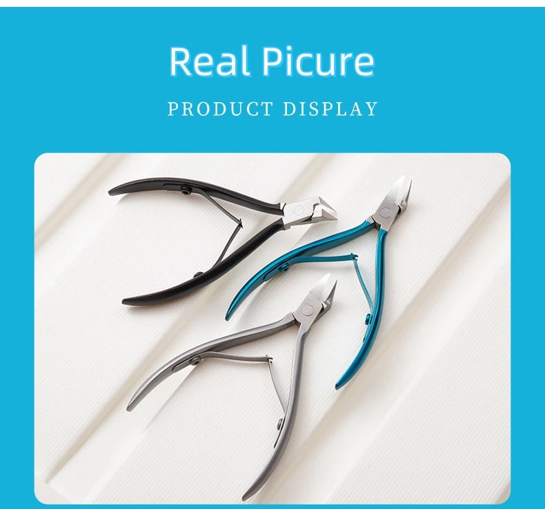 Professional Toenail Clipper for Ingrown and Thick Toenails - Medical-Grade Stainless Steel Tool