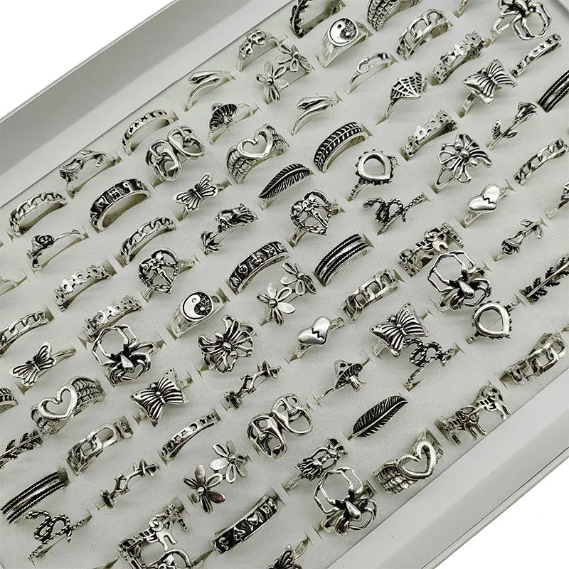 30pcs /Elegance and Creativity Rings Collection