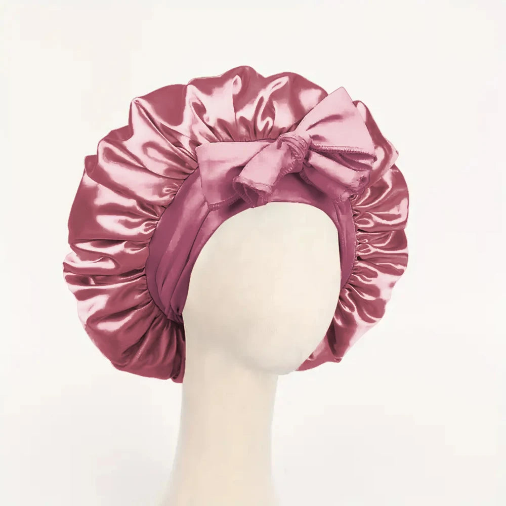 Elegant Sleeping Bonnet for Women & Men – Effortless Hair Protection