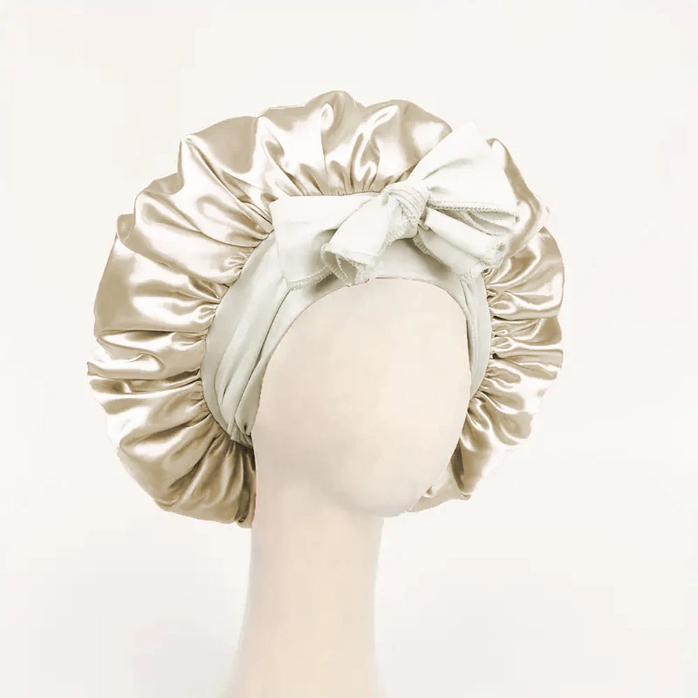 Elegant Sleeping Bonnet for Women & Men – Effortless Hair Protection