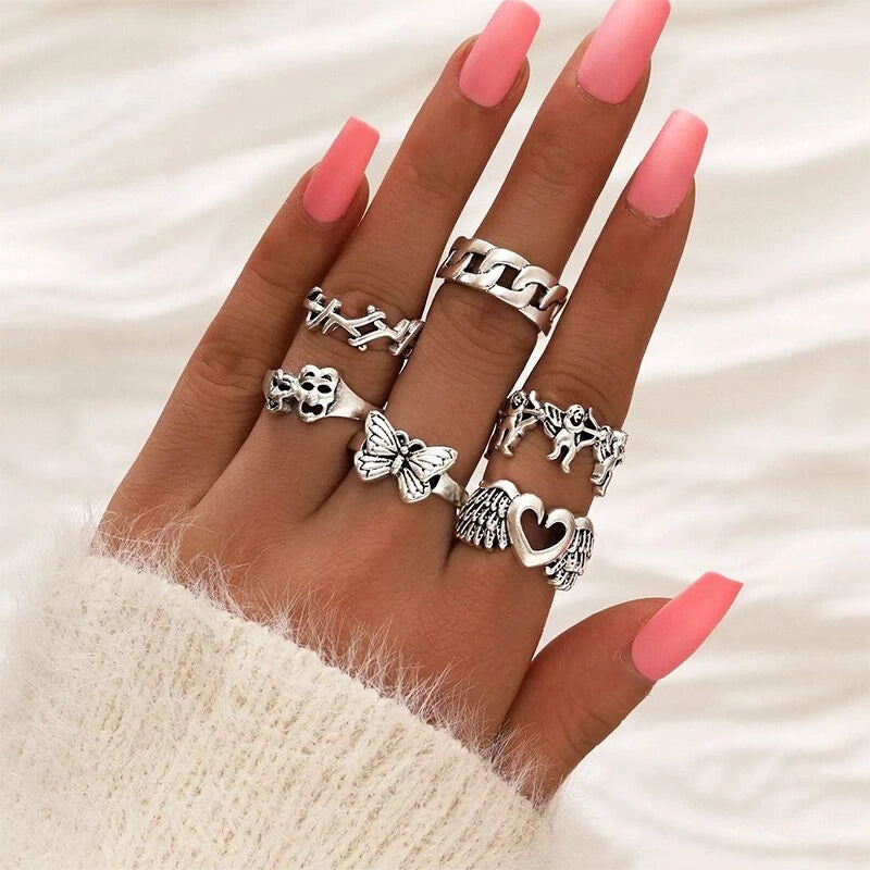 30pcs /Elegance and Creativity Rings Collection