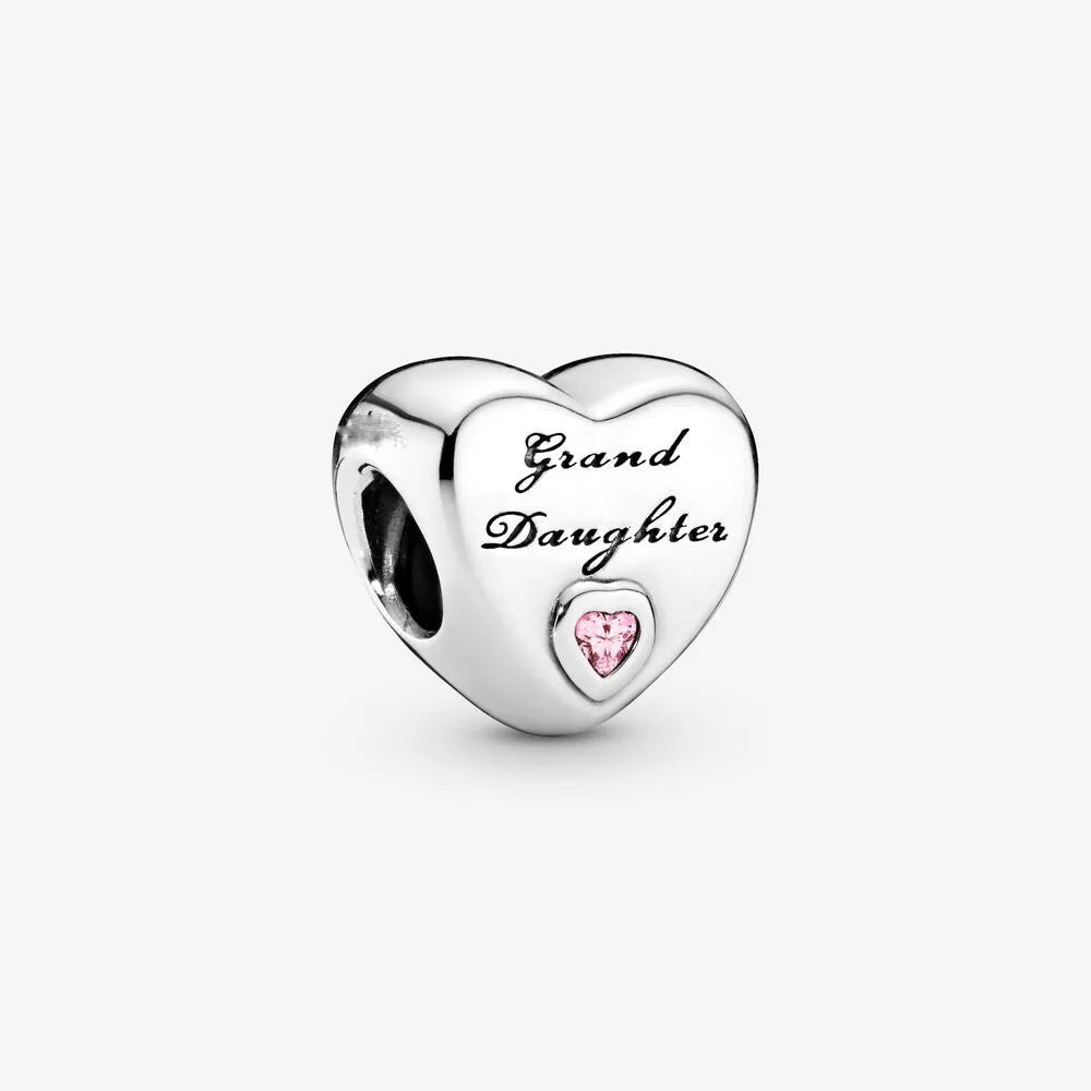 Accessories for bracelets made from 925 European silver, perfect for all family members and friends