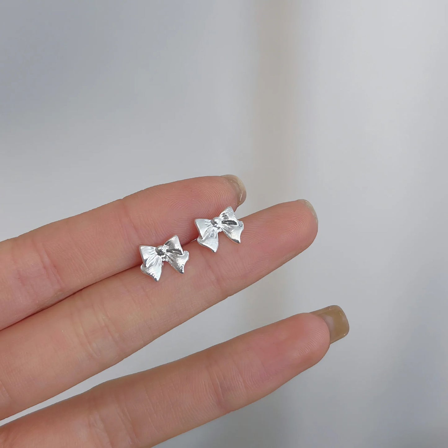 Heart Stud Earrings: Minimalist and Hypoallergenic Silver Star Design – Perfect Daily Wear Jewelry Gift for Women and Girls