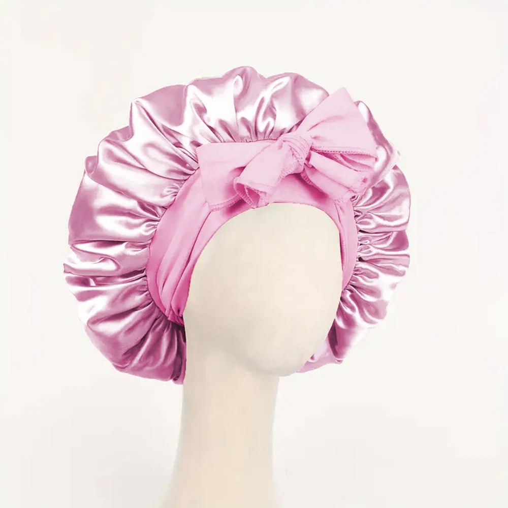 Elegant Sleeping Bonnet for Women & Men – Effortless Hair Protection