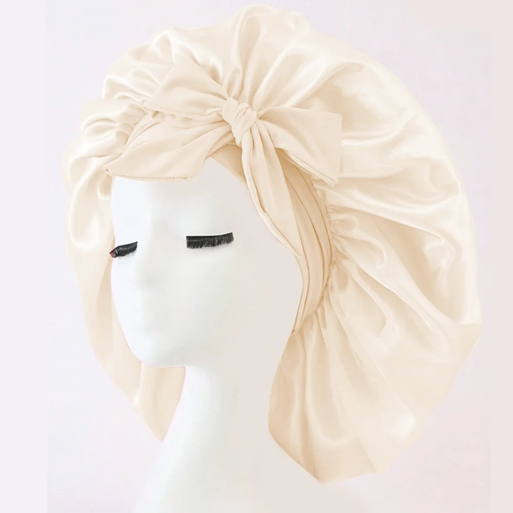 Elegant Sleeping Bonnet for Women & Men – Effortless Hair Protection