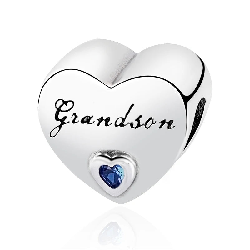 Accessories for bracelets made from 925 European silver, perfect for all family members and friends