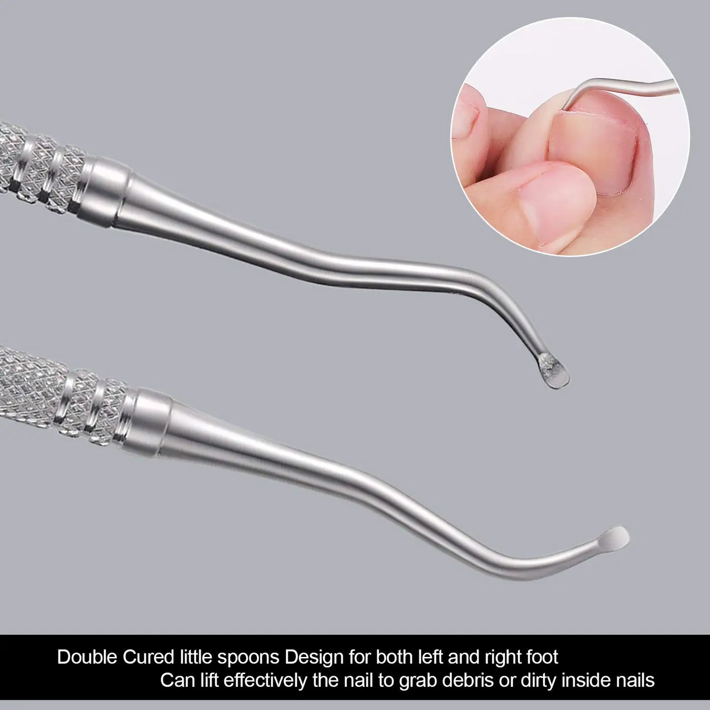 Professional Toenail Clipper for Ingrown and Thick Toenails - Medical-Grade Stainless Steel Tool