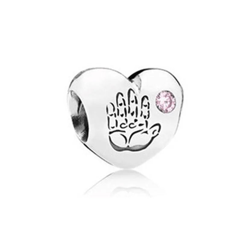 Accessories for bracelets made from 925 European silver, perfect for all family members and friends