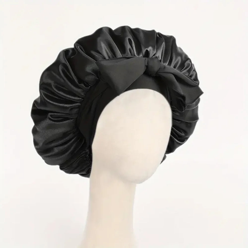 Elegant Sleeping Bonnet for Women & Men – Effortless Hair Protection