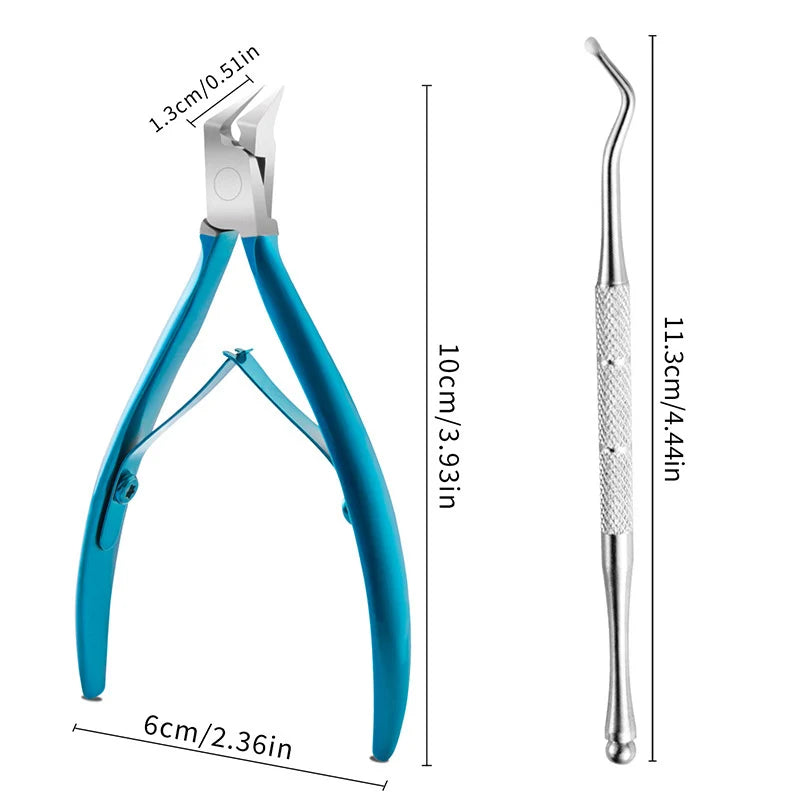 Professional Toenail Clipper for Ingrown and Thick Toenails - Medical-Grade Stainless Steel Tool