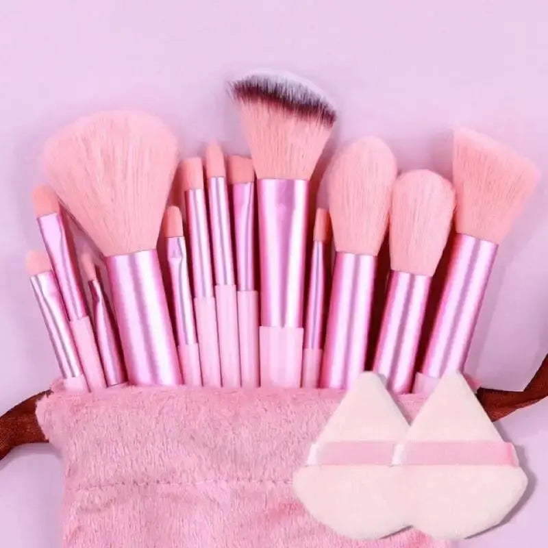 All-in-One Premium Brush Set – Perfect for Powder, Foundation, Eyeshadow & More