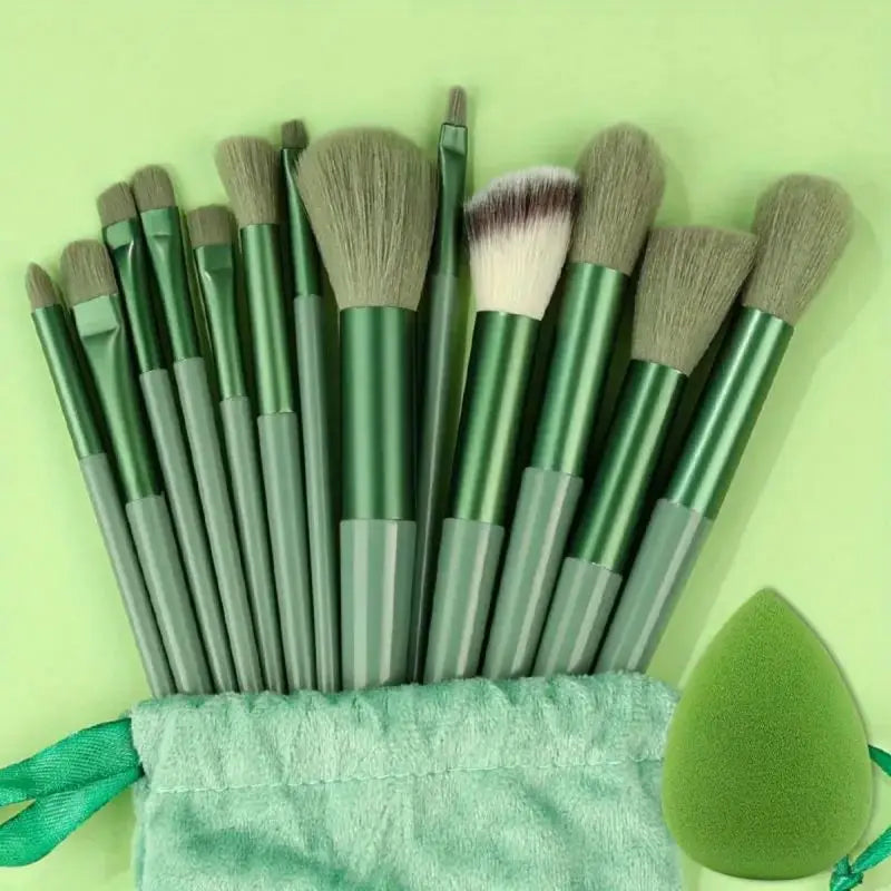 All-in-One Premium Brush Set – Perfect for Powder, Foundation, Eyeshadow & More
