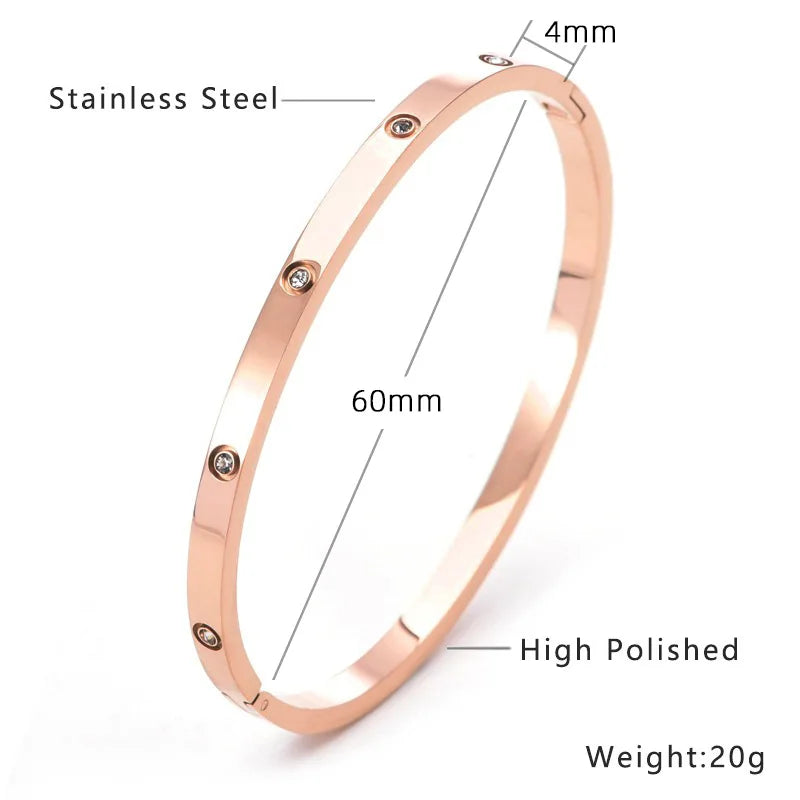 Timeless Platinum-Plated Bracelet with Elegant Classic Design