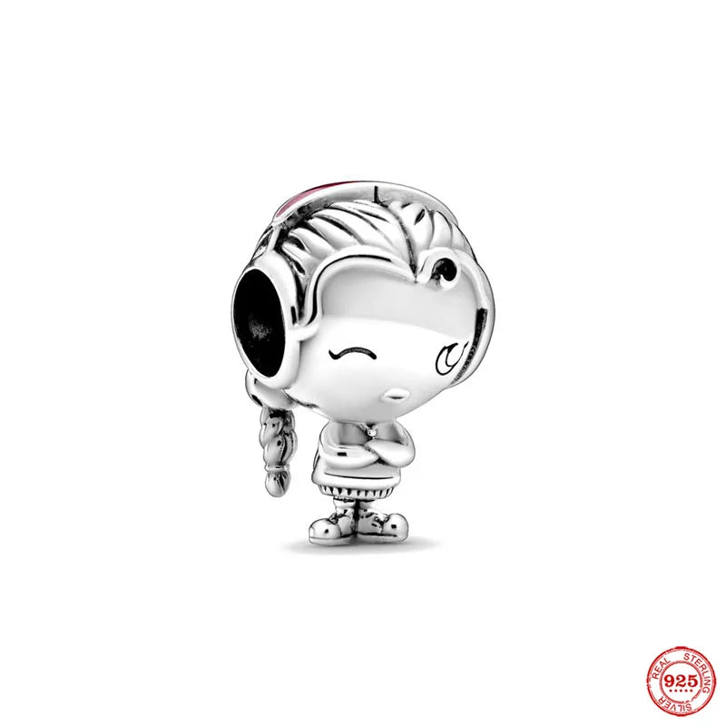 Accessories for bracelets made from 925 European silver, perfect for all family members and friends