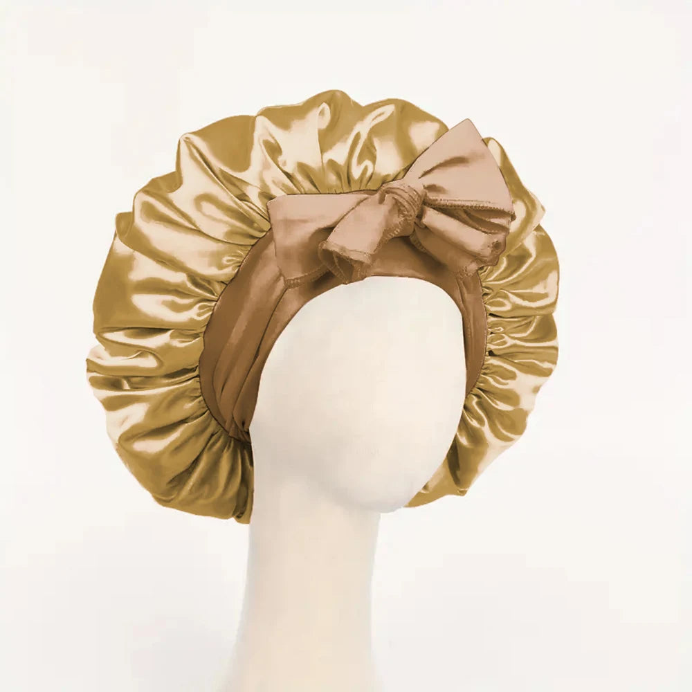 Elegant Sleeping Bonnet for Women & Men – Effortless Hair Protection