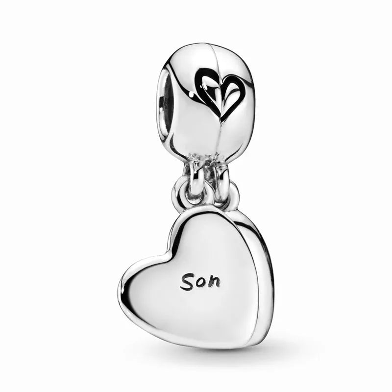 Accessories for bracelets made from 925 European silver, perfect for all family members and friends