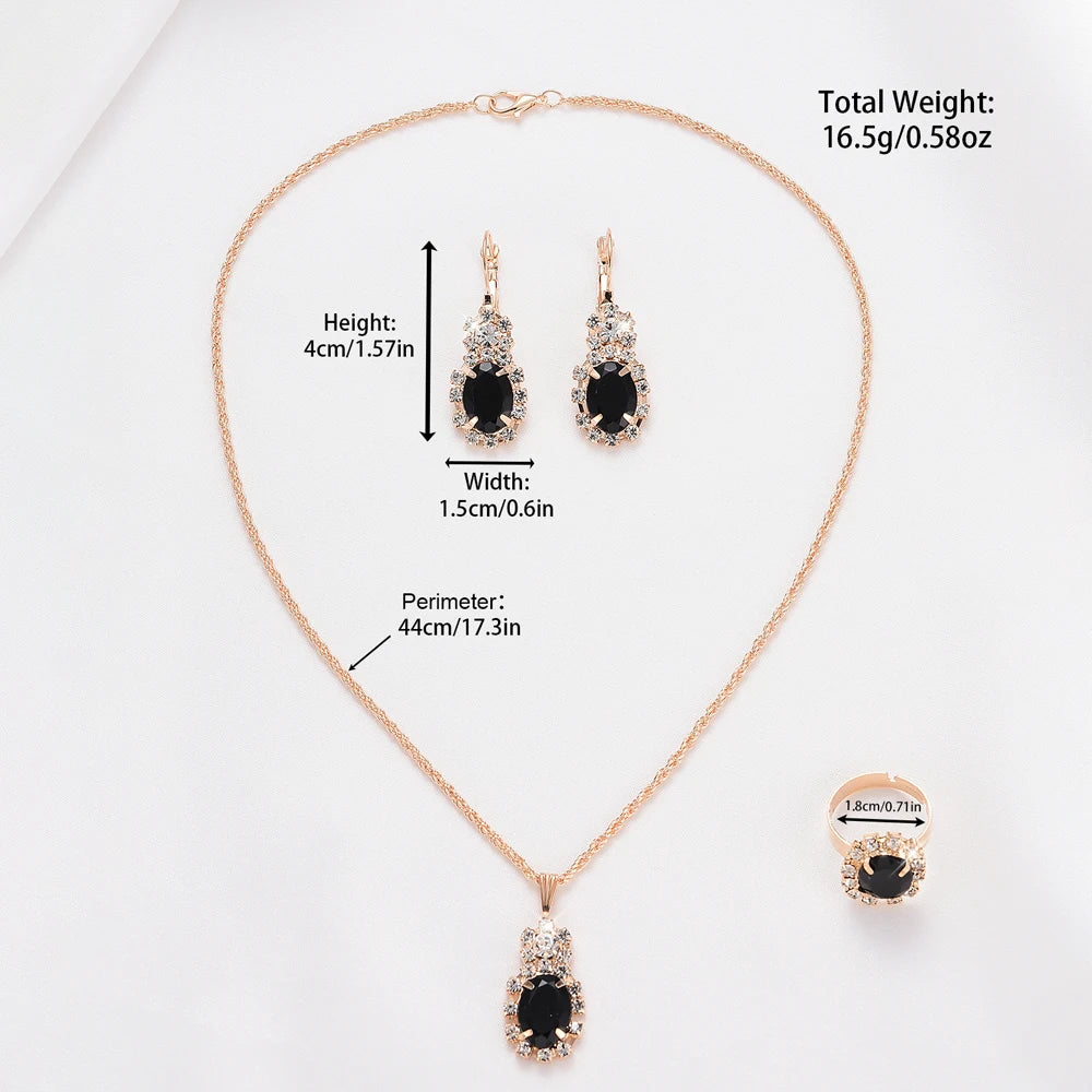 Luxury 5Pcs Gift Set – Elegant Women's Watches with Crystal Bracelets for a Unique Look