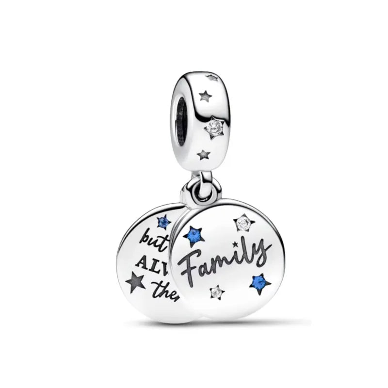 Accessories for bracelets made from 925 European silver, perfect for all family members and friends