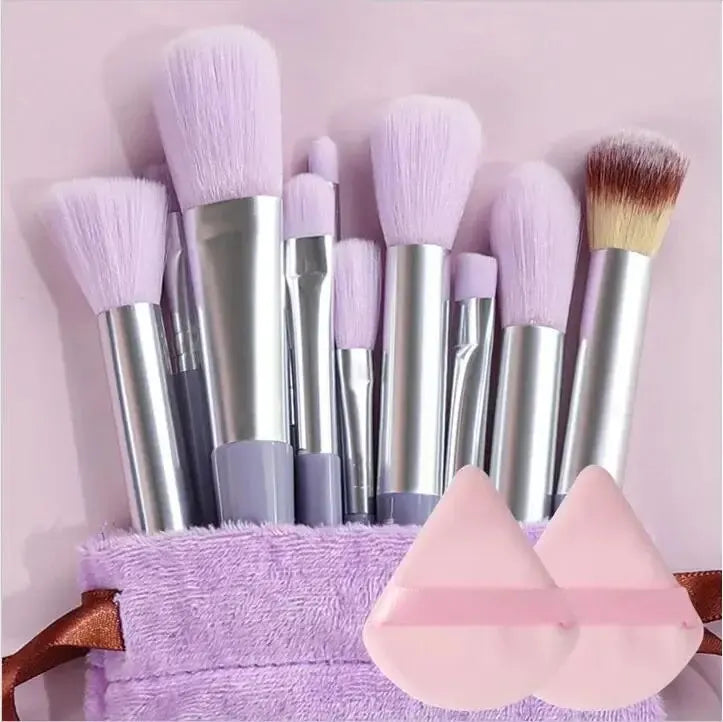 All-in-One Premium Brush Set – Perfect for Powder, Foundation, Eyeshadow & More