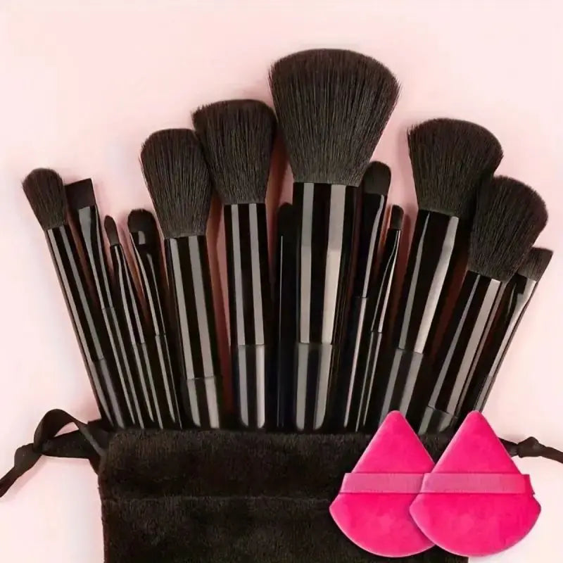 All-in-One Premium Brush Set – Perfect for Powder, Foundation, Eyeshadow & More