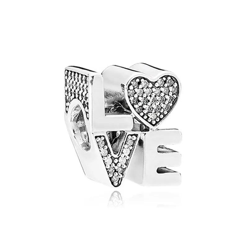 Accessories for bracelets made from 925 European silver, perfect for all family members and friends