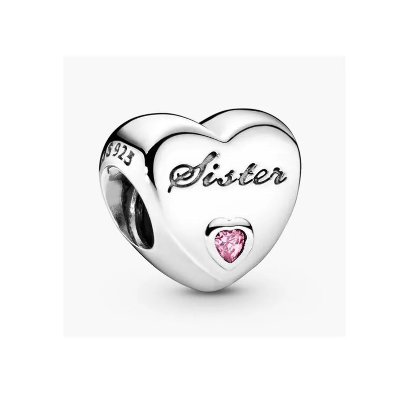 Accessories for bracelets made from 925 European silver, perfect for all family members and friends