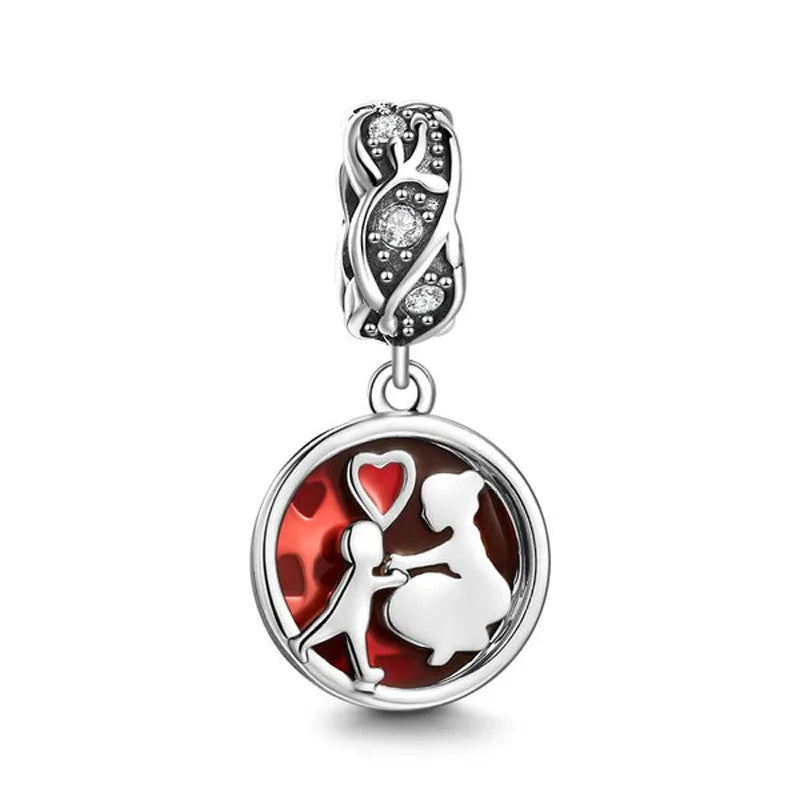 Accessories for bracelets made from 925 European silver, perfect for all family members and friends