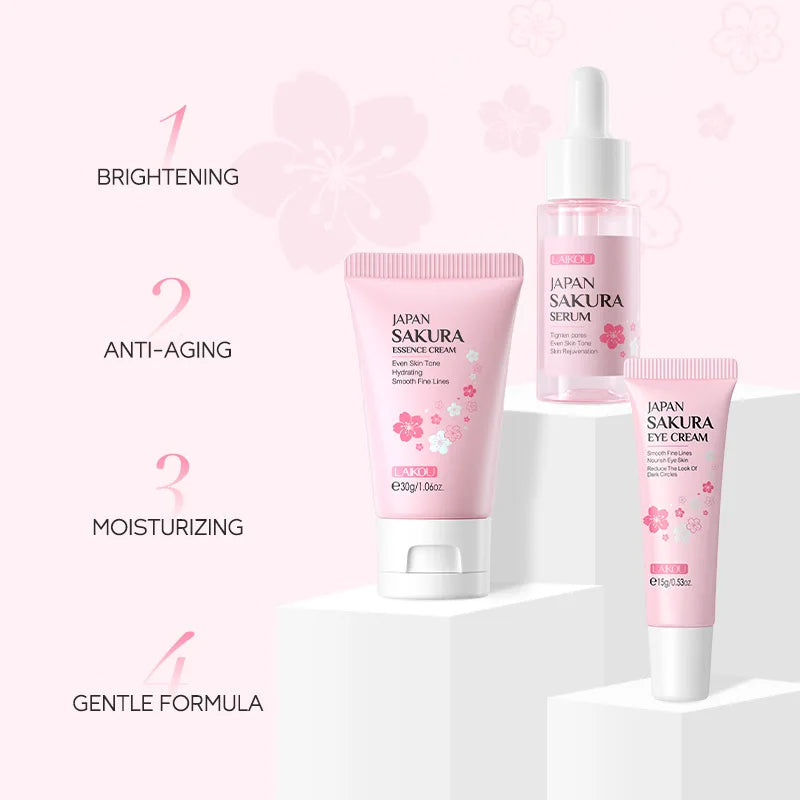 LAIKOU Luxury Set with Vitamin C & 24K Gold – Complete Glow & Premium Skincare Experience