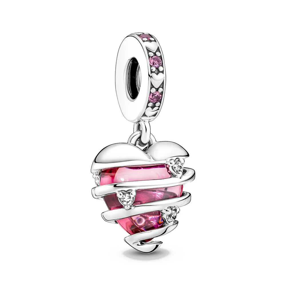 Accessories for bracelets made from 925 European silver, perfect for all family members and friends