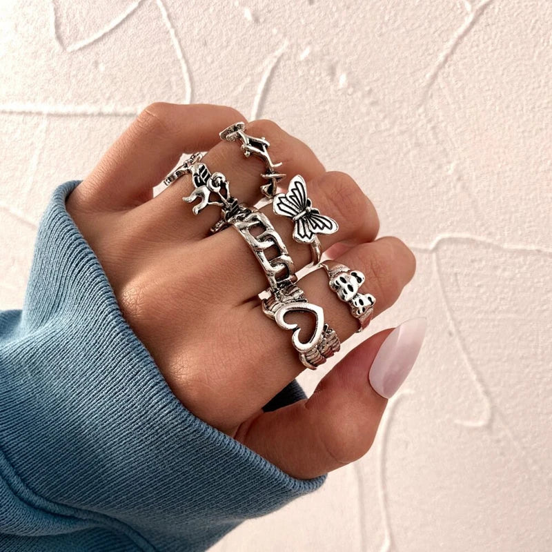 30pcs /Elegance and Creativity Rings Collection