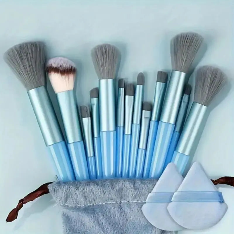 All-in-One Premium Brush Set – Perfect for Powder, Foundation, Eyeshadow & More