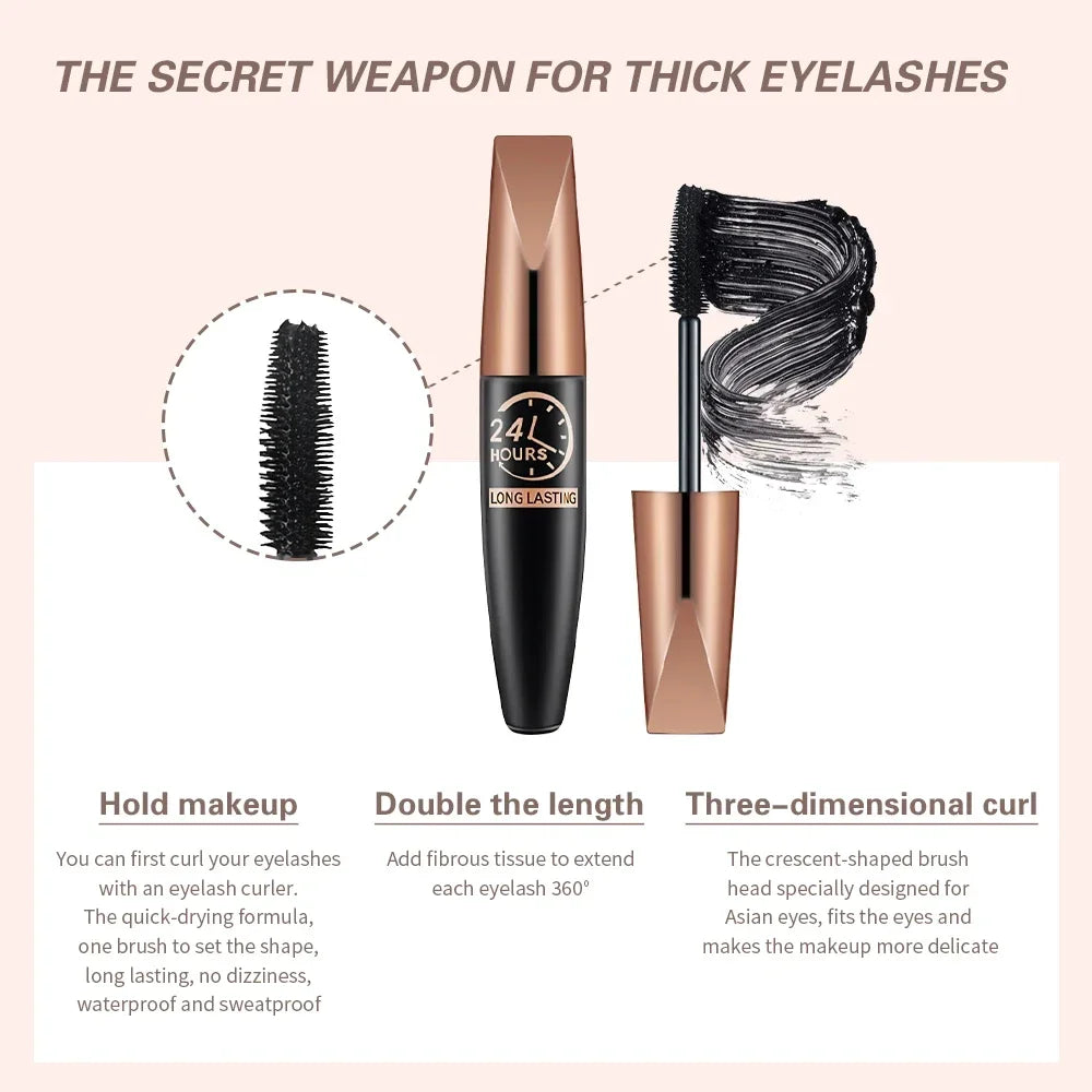 5D Waterproof Mascara – A Luxurious Touch for Longer, Fuller Lashes
