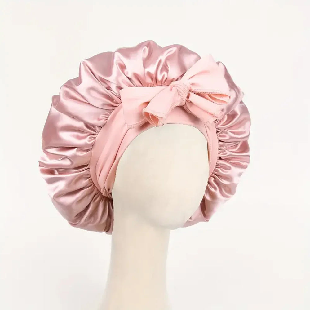 Elegant Sleeping Bonnet for Women & Men – Effortless Hair Protection