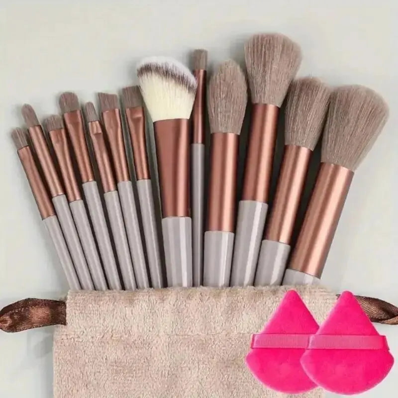 All-in-One Premium Brush Set – Perfect for Powder, Foundation, Eyeshadow & More