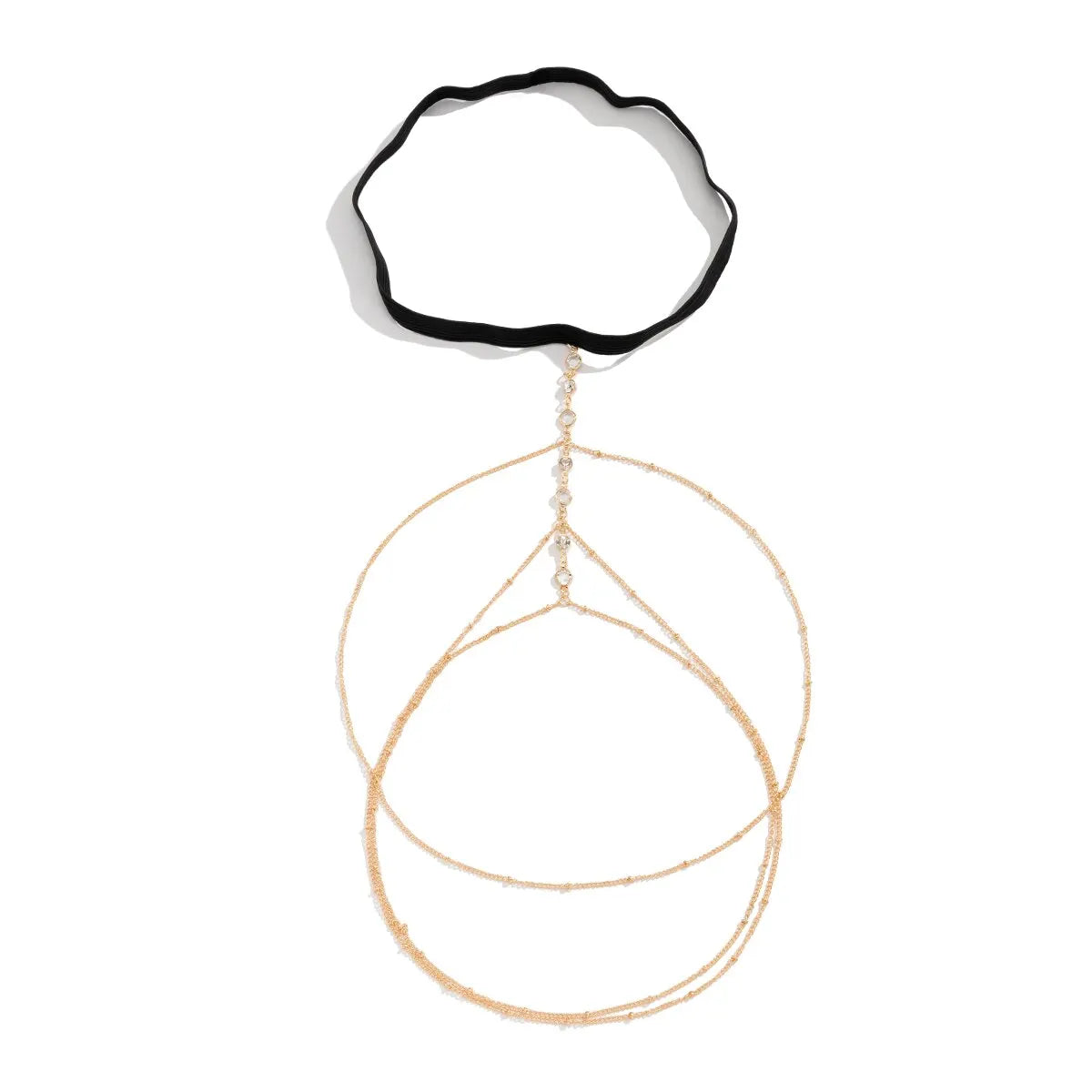 Bohemian Crystal Thigh Chain – Unique Summer Elegance with Sparkling Feminine Charm