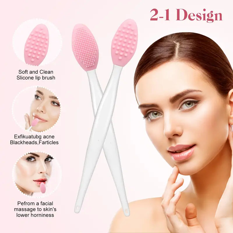 Luxury Dual-Sided Skin Care Brush – Deep Cleanse, Gentle Exfoliation & Naturally Radiant Glow