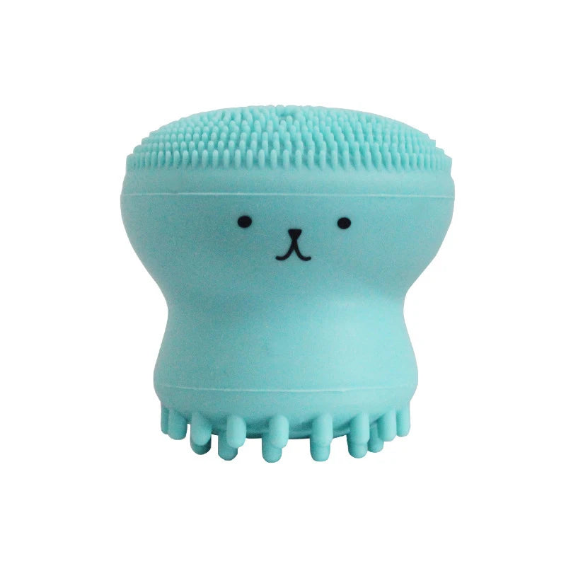 Mini Octopus-Shaped Silicone Facial Brush – Exfoliating & Massaging Tool for Daily Skin Care Perfection