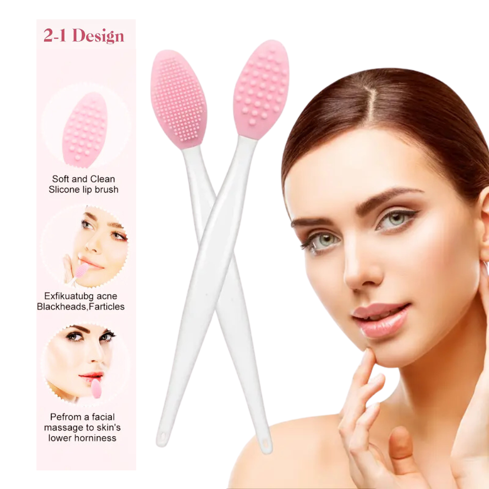 Luxury Dual-Sided Skin Care Brush – Deep Cleanse, Gentle Exfoliation & Naturally Radiant Glow